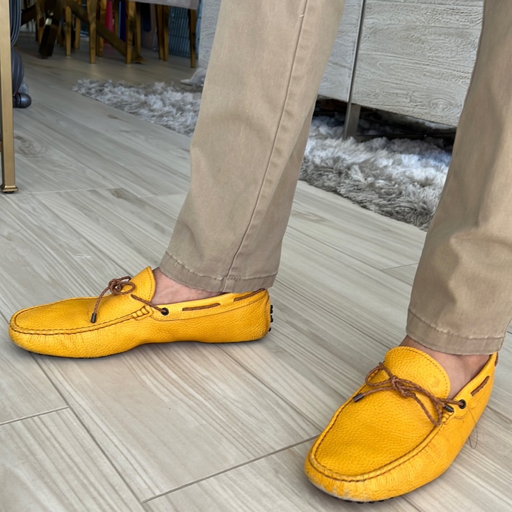 Tod’s leather loafers